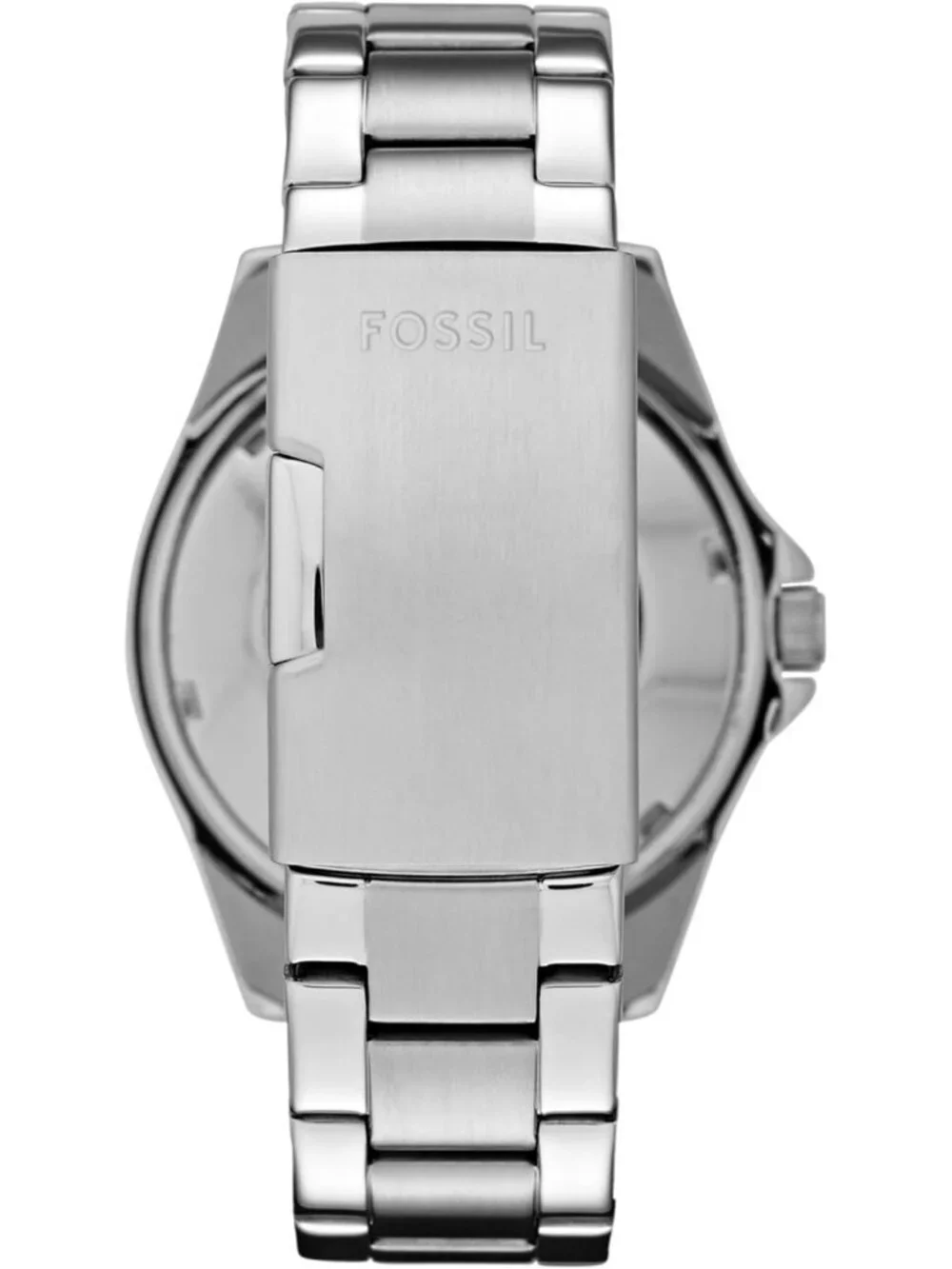 Fossil Women's Silver Analog Quartz Riley Stainless Steel Multifunction Watch